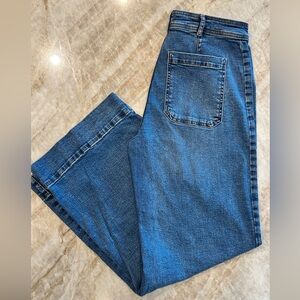 Bagatelle High-Rise Wide Leg Jeans Medium Wash Women’s Size 31 Mom Jeans